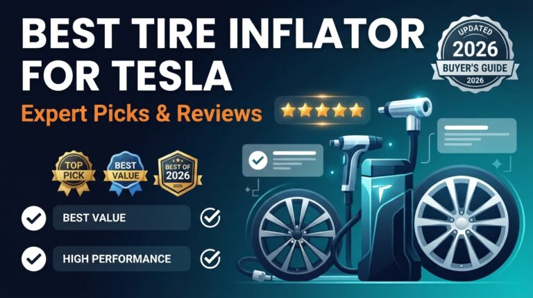 7 Best Tire Inflator For Tesla: Quality Picks 2026