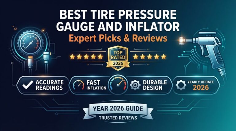7 Best Tire Pressure Gauge And Inflator: Expert-Tested 2026