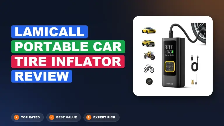 Lamicall Portable Car Tire Inflator Review: Pros, Cons & Verdict 2026