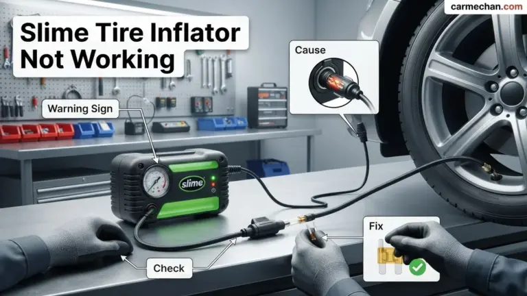 Slime Tire Inflator Not Working Step-by-Step Fix Guide 2026
